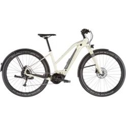Cannondale Vélos De Ville électriques Canvas Neo 2 Trapèze, Beige