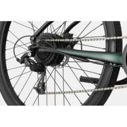 Cannondale Vélos De Ville électriques Treadwell Neo 2, Vert -Cyclo Vif Soldes Magasin cannondale treadwell neo 2 gunmetal green 4
