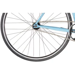 Cinelli Vélos De Ville Homme Gazzetta Track, Bleu -Cyclo Vif Soldes Magasin cinelli gazzetta track grey sky morning 7