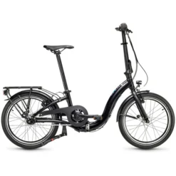 Coast Vélos Pliants Lowtide No. 02 Belt 7 Vitesses, Noir