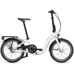 Coast Vélos Pliants Lowtide No. 02 Belt 7 Vitesses, Blanc