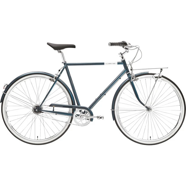 Creme Vélos De Ville Homme Caferacer Solo Diamant 7 Vitesses, Bleu 1 Creme Vélos De Ville Homme Caferacer Solo Diamant 7 Vitesses, Bleu