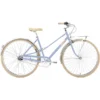 Creme Vélos De Ville Femme Caferacer Solo Trapèze 7 Vitesses, Bleu