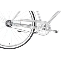 Creme Vélos Urbains Caferacer Uno 3 Vitesses Homme, Argent -Cyclo Vif Soldes Magasin creme caferacer uno 3 speed men chrome 6