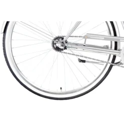 Creme Vélos Urbains Caferacer Uno 3 Vitesses Homme, Argent -Cyclo Vif Soldes Magasin creme caferacer uno 3 speed men chrome 7