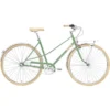 Creme Vélos De Ville Femme Caferacer Uno Trapèze 3 Vitesses, Olive