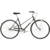 Creme Vélos De Ville Femme Caferacer Uno Trapèze 3 Vitesses, Bleu