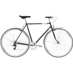 Creme Vélos De Ville Homme Echo Uno 8 Vitesses, Bleu
