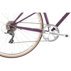 Creme Vélos De Ville Femme Echo Uno Mixte 8 Vitesses, Violet -Cyclo Vif Soldes Magasin creme echo uno mixte 8 speed purple rain 6