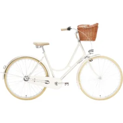 Creme Vélos Hollandais HolyMoly Solo 3 Vitesses Femme, Blanc