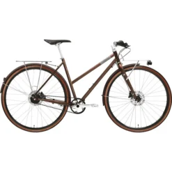 Creme Vélos De Ville Femme Ristretto Lightning ST 8 Vitesses, Marron