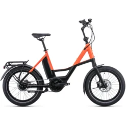 Cube Vélos De Ville électriques Compact Hybrid 500, Orange/noir