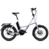 Cube Vélos De Ville électriques Compact Hybrid 500, Blanc/gris