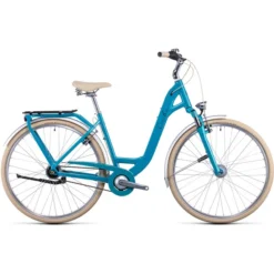 Cube Vélos De Ville Femme Ella Cruise Entrée Basse, Bleu