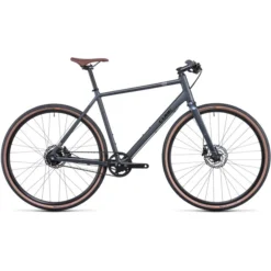 Cube Vélos De Ville Homme Hyde Race, Gris/noir