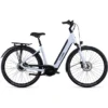 Cube Vélos De Ville électriques Supreme Hybrid EXC 500 Entrée Basse, Blanc
