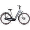 Cube Vélos De Ville électriques Supreme Hybrid ONE 500 Entrée Basse, Gris