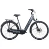 Cube Vélos De Ville électriques Supreme Hybrid Pro 500 Entrée Basse, Gris