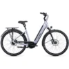Cube Vélos De Ville électriques Supreme Hybrid SL 625 Entrée Basse, Argent