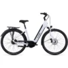 Cube Vélos De Ville électriques Supreme RT Hybrid EXC 625 Entrée Basse, Blanc