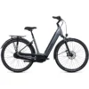 Cube Vélos De Ville électriques Supreme RT Hybrid Pro 625 Entrée Basse, Gris