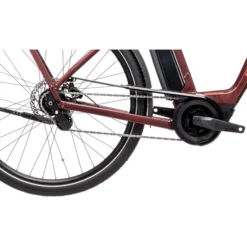 Cube Vélos De Ville électriques Town Hybrid Pro 500 Entrée Basse, Rouge -Cyclo Vif Soldes Magasin cube town hybrid pro 500 easy entry rednred 6