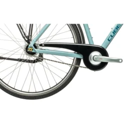 Cube Vélos De Ville Homme Town Pro, Bleu -Cyclo Vif Soldes Magasin cube town pro bluengrey 6