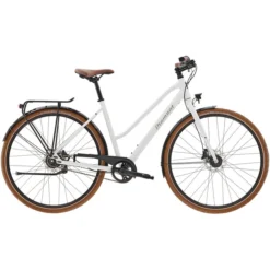 Diamant Vélos De Ville Femme 885 Trapèze, Blanc