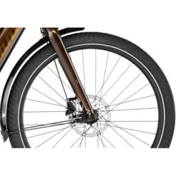 Vélos De Ville électriques Opal Esprit+ Diamant, Marron -Cyclo Vif Soldes Magasin diamant opal esprit diamond bernina brown metallic 3
