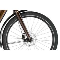 Diamant Vélos De Ville électriques Opal Esprit+ Trapèze, Marron -Cyclo Vif Soldes Magasin diamant opal esprit trapeze bernina brown metallic 5