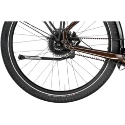 Diamant Vélos De Ville électriques Opal Esprit+ Trapèze, Marron -Cyclo Vif Soldes Magasin diamant opal esprit trapeze bernina brown metallic 7