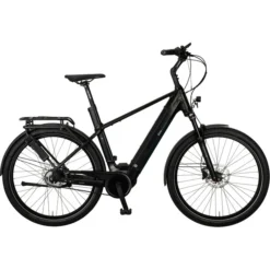 E-bike-manufaktur Vélos De Ville électriques 5NF Diamant Courroie Disque Performance CX 625Wh Nexus 5-vitesses FL, Noir