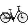 E-bike-manufaktur Vélos De Ville électriques DR3I Col De Cygne Courroie Disque Performance 500Wh Nexus 5-vitesses FL, Noir