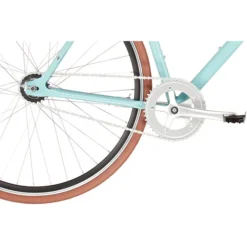 Excelsior Vélos Urbains Gaudy 2 Vitesses Sturmey Archer, Turquoise -Cyclo Vif Soldes Magasin excelsior gaudy 2 speed sturmey archer pastel turquoise 6