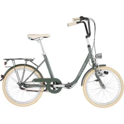 Excelsior Vélos Pliants Klapprad Retro 3 Vitesses, Vert