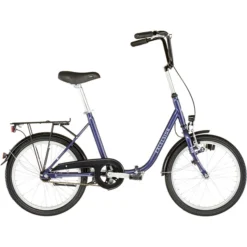 Excelsior Vélos Pliants Klapprad Single Speed, Bleu