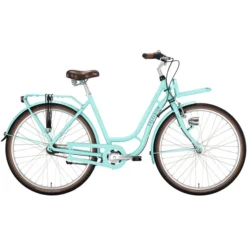Excelsior Vélos De Ville Femme Swan-Retro Alu FT 3 Vitesses TSP, Vert
