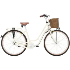 Excelsior Vélos De Ville Femme Swan-Retro Alu FW 7 Vitesses TSP, Beige