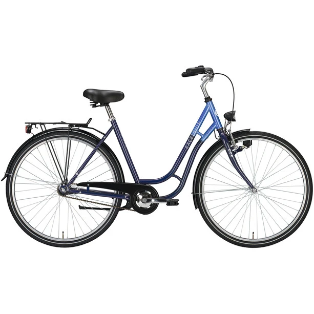 Excelsior Vélos De Ville Femme Touring 3 Vitesses, Bleu 1 Excelsior Vélos De Ville Femme Touring 3 Vitesses, Bleu