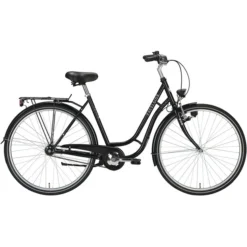 Excelsior Vélos De Ville Femme Touring Single Speed, Noir