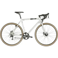 Fixie-inc Vélos Urbains Floater Race 8S Disc Street, Argent