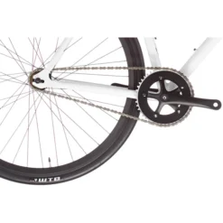 Fixie-inc Vélos Single Speed & Fixies Floater Race, Blanc -Cyclo Vif Soldes Magasin fixie inc floater race white 4