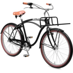 Johnny-loco Cruisers Dutch Delight Beach Cruiser Step Over 26", Noir