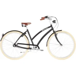 Johnny-loco Vélos Urbains Vienna Deluxe Urban Cruiser, Noir