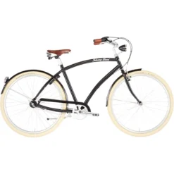 Johnny-loco Vélos Urbains Vienna Urban Cruiser Step Over, Noir