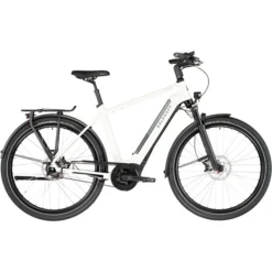 Kalkhoff Vélos De Ville électriques Image 5.B Advance+ Diamant, Blanc/noir