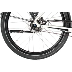 Kalkhoff Vélos De Ville électriques Image 5.B Advance+ Diamant, Blanc/noir -Cyclo Vif Soldes Magasin kalkhoff image 5b advance diamond star white magic black glossy 5