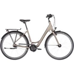Kalkhoff Vélos De Ville Femme Image Lite Col De Cygne Avec Frein à Rétropédalage, Gris