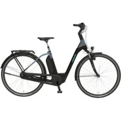 Kreidler Vélos De Ville électriques Vitality Eco 6 Comfort Wave Nexus 8 Vitesses RT, Noir