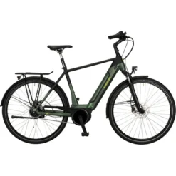 Kreidler Vélos De Ville électriques Vitality Eco 8 Diamant Nexus RT, Vert